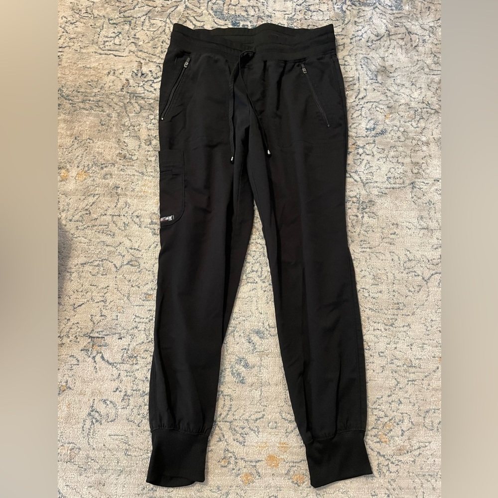 Grey’s Anatomy black jogger scrub pants